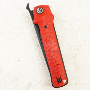 Нож Petrified Fish Tena, D2, Black Stonewash, Micarta Red Handle, PFB04RMDW Нож Petrified Fish Tena, D2, Black Stonewash, Micarta Red Handle, PFB04RMDW
